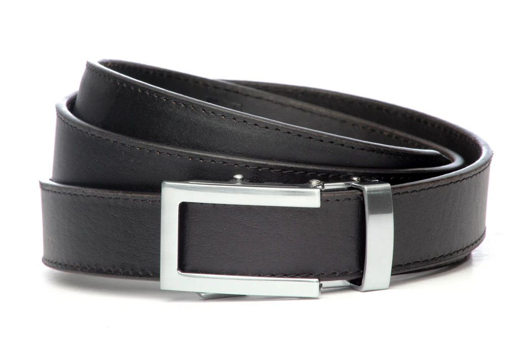1.25" Black Buffalo Leather w/buckle - Image 5