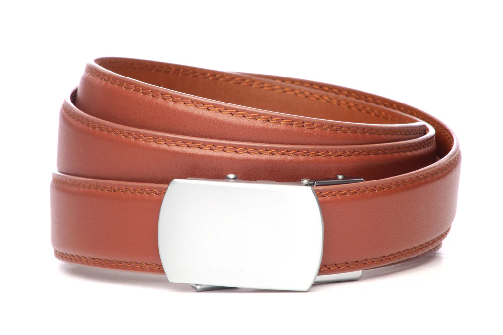 1.25" Cognac Leather w/ buckle... - Image 3