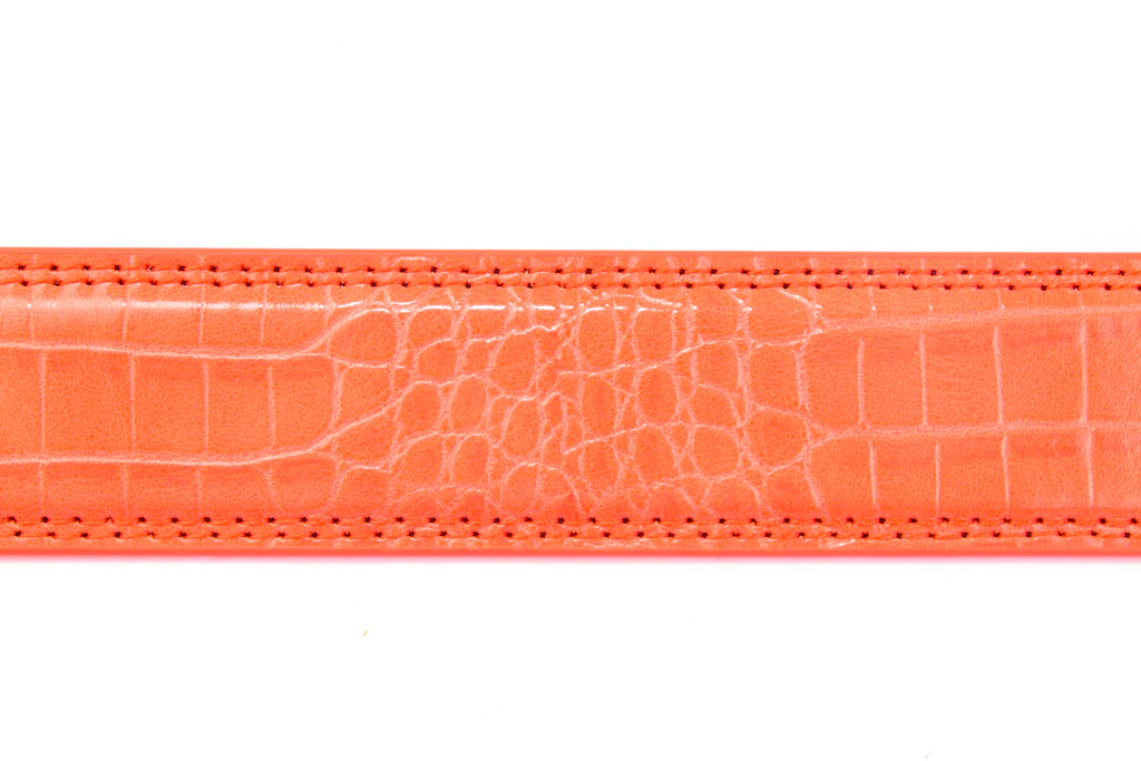 1.25" Coral Faux Gator Strap - Image 3