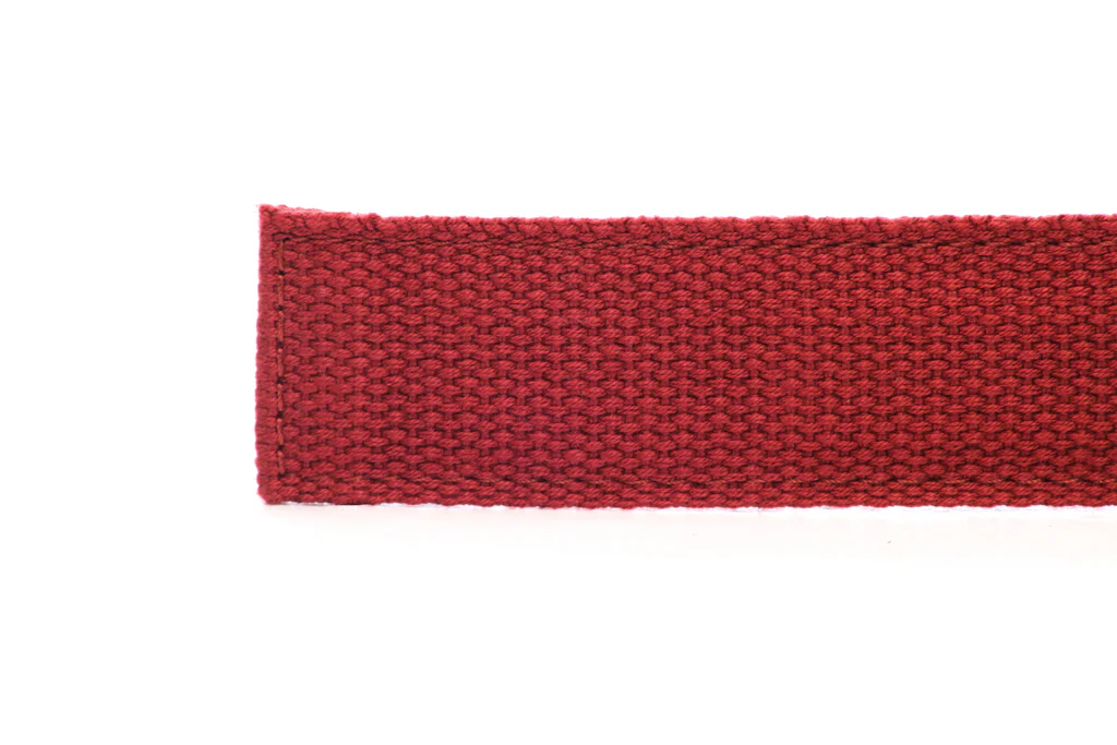 1.25" Crimson Canvas Strap - Image 3