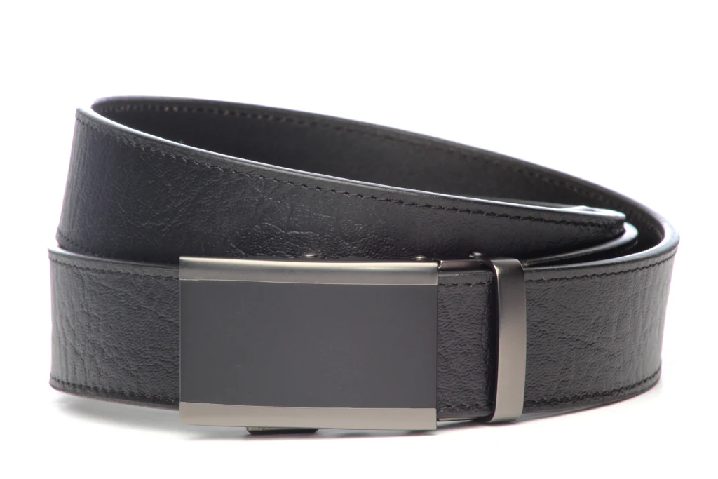 1.5" Black Buffalo Vegetable Tanned Leather w/buckle - Image 4