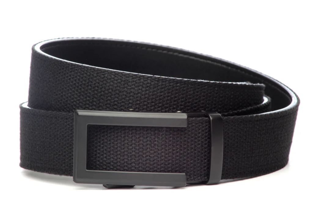 1.5" Black Canvas w/buckle - Image 4