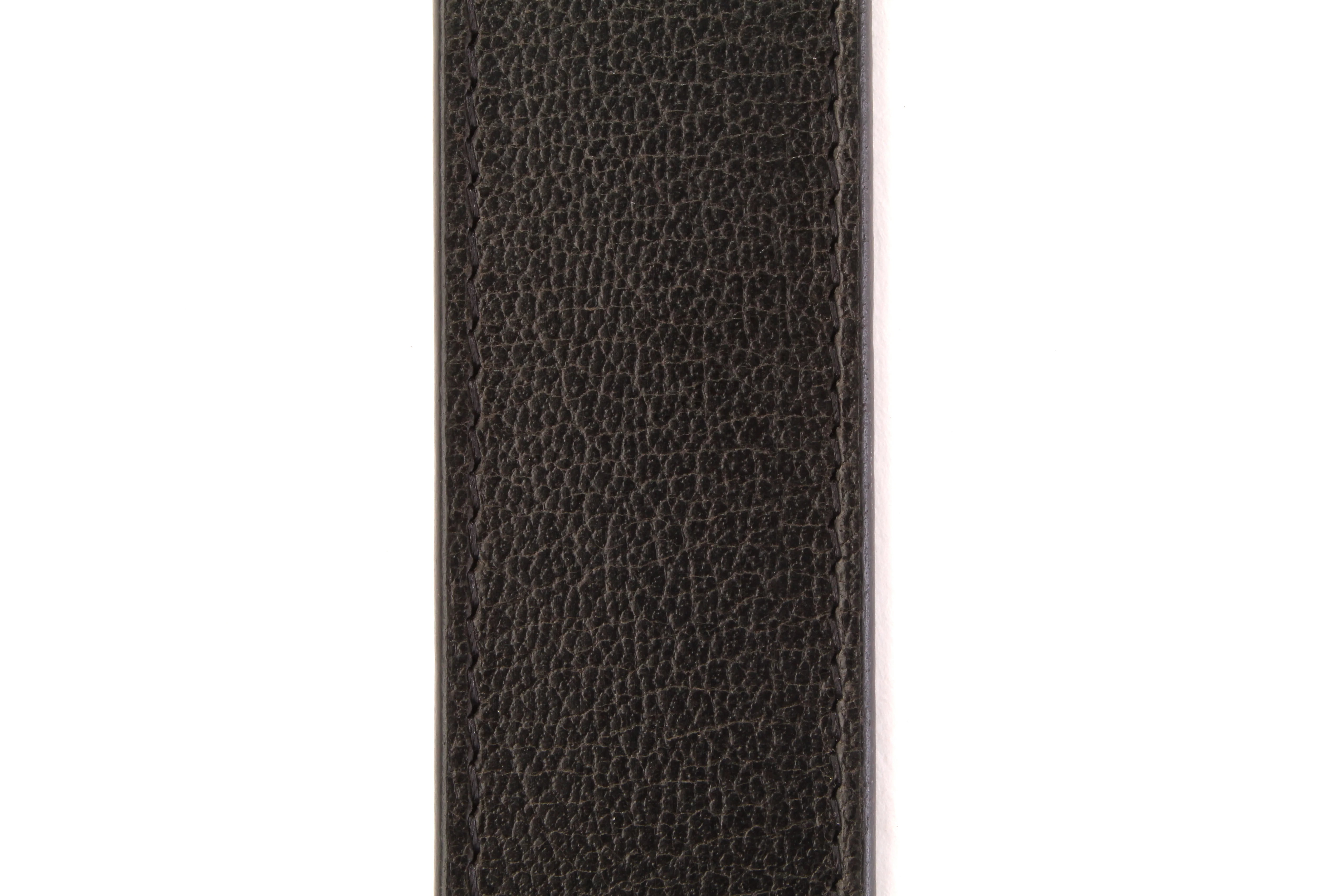 1.5" Black Heritage Buffalo Vegetable Tanned Leather Strap - Image 4