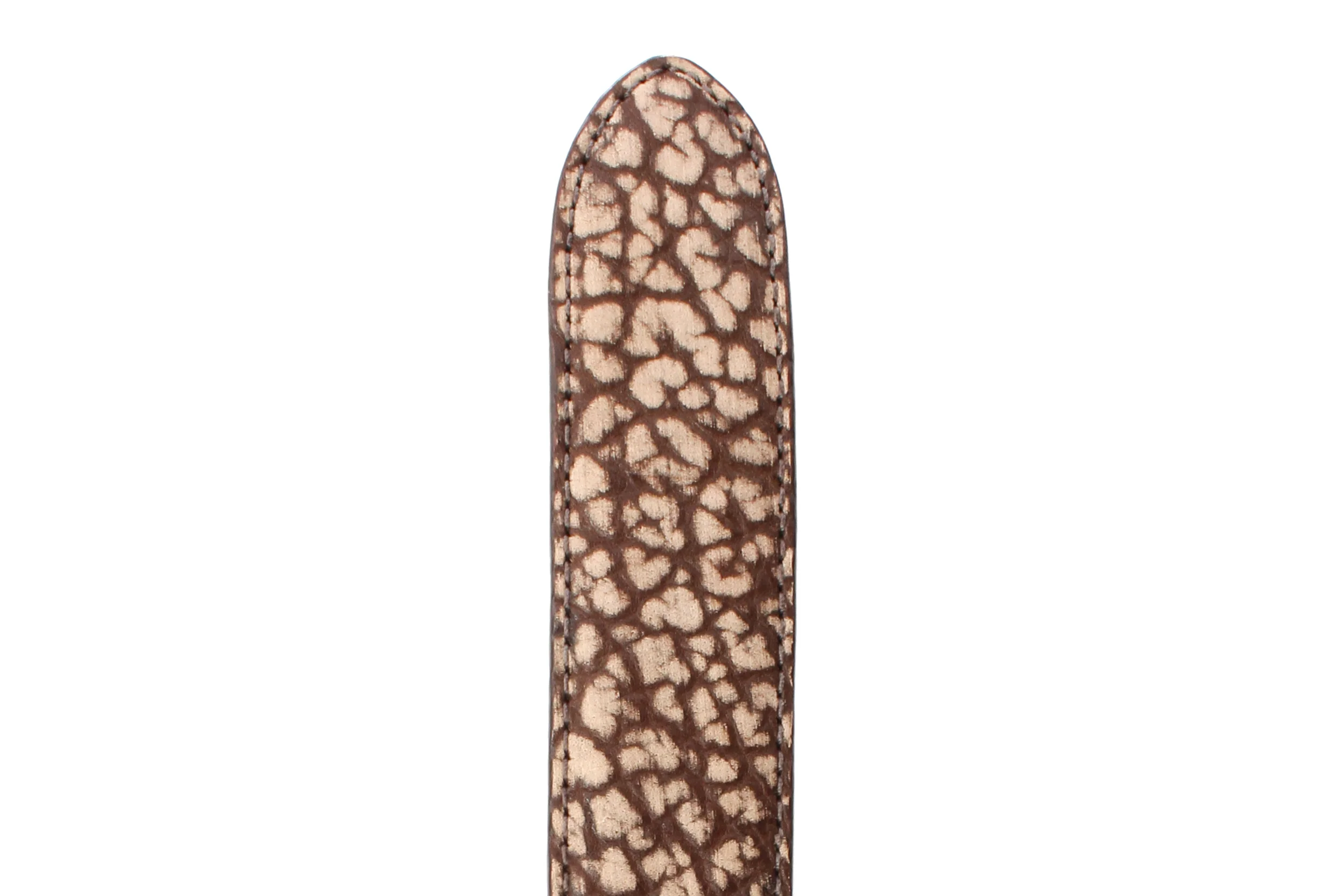 American Bison Leather / American Bison Suede Leather (strap only - 50" length) - Image 11