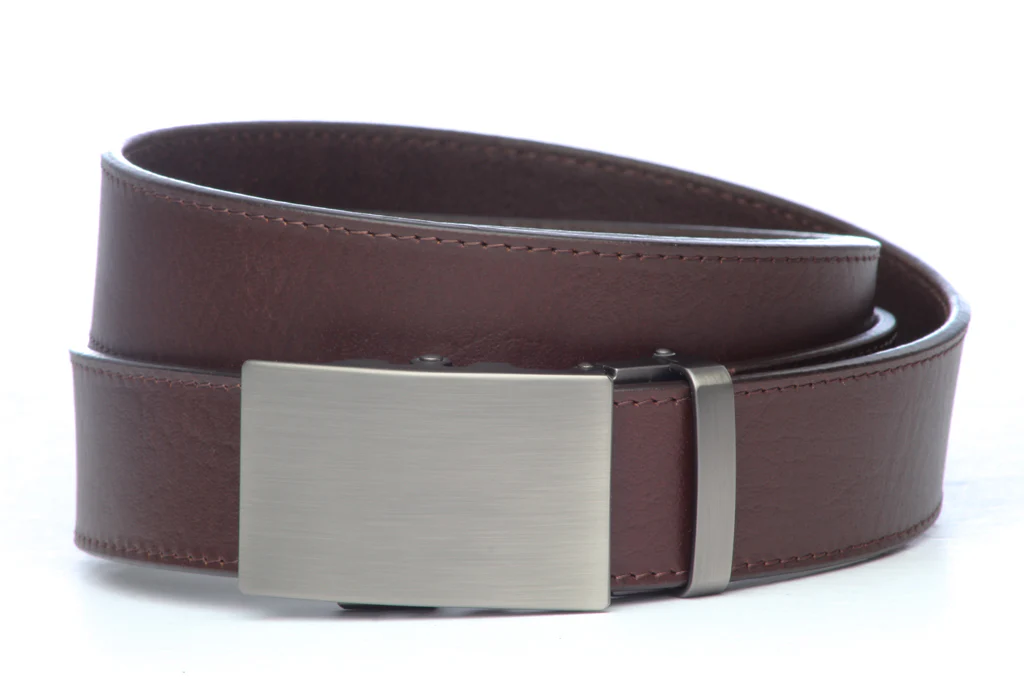 1.5" Brown Buffalo Vegetable Tanned Leather w/buckle - Image 4