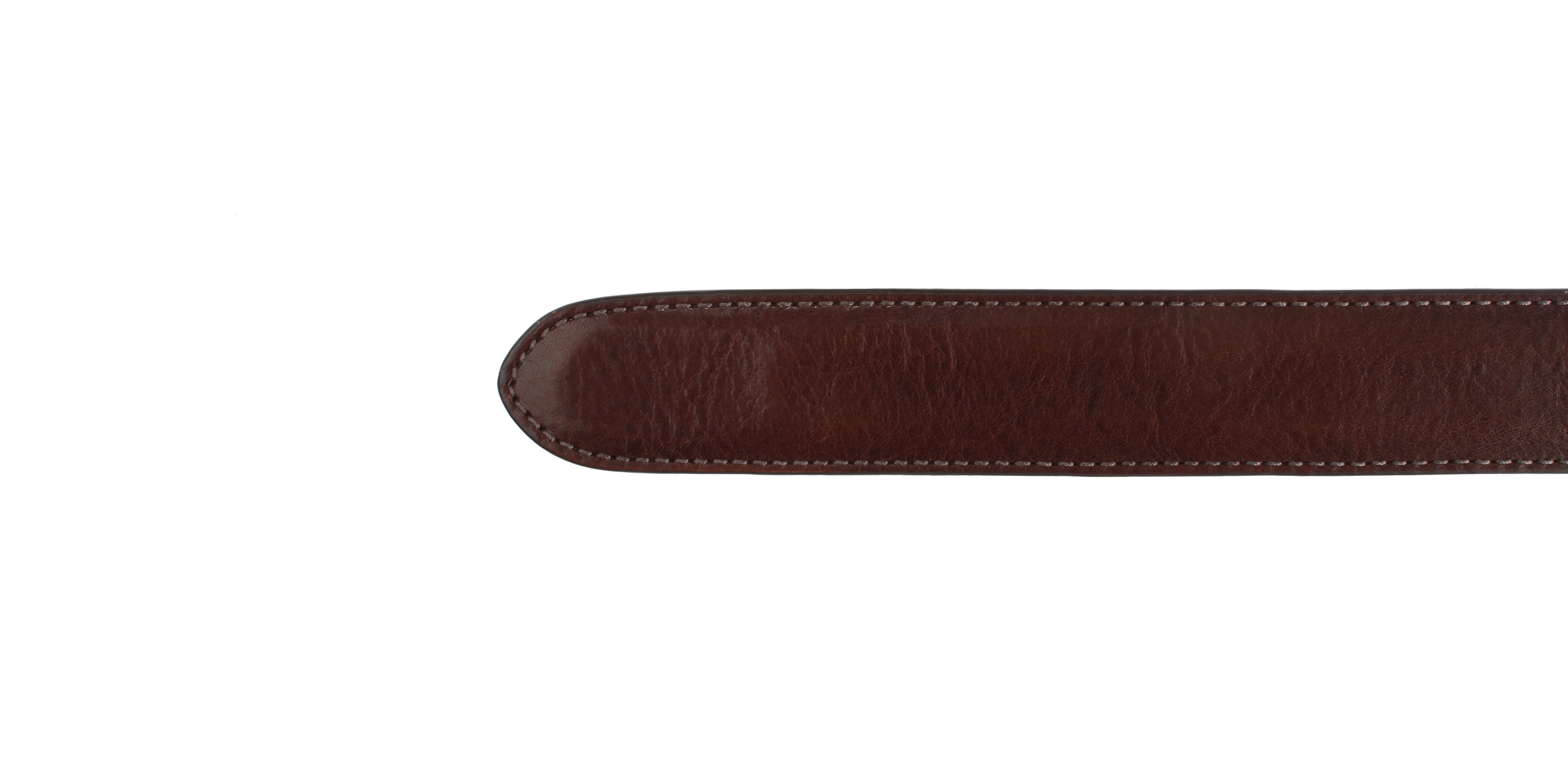 1.5" Dark Brown Italian Calfskin Strap - Image 4