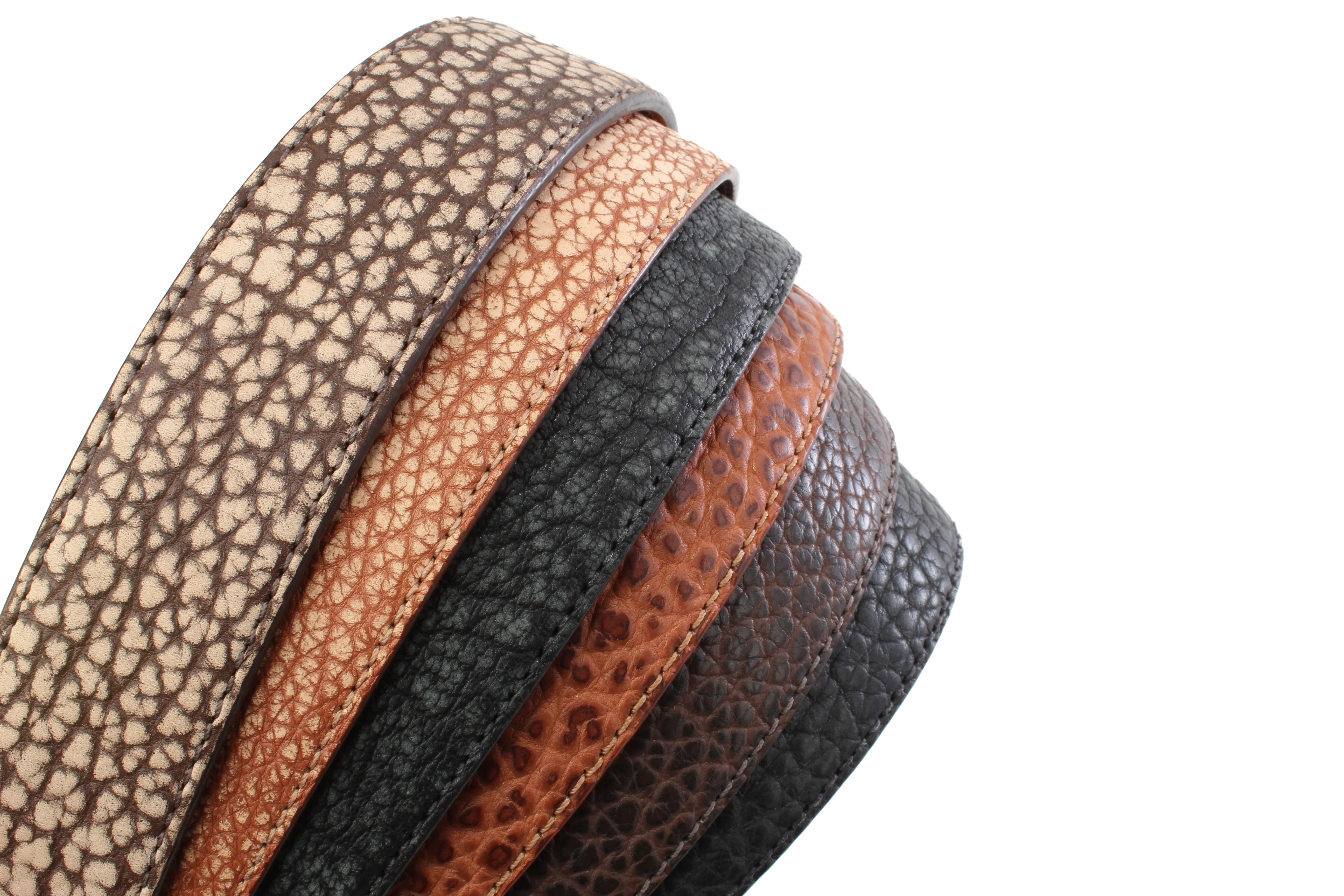 American Bison Leather / American Bison Suede Leather (strap only - 50" length) - Image 23