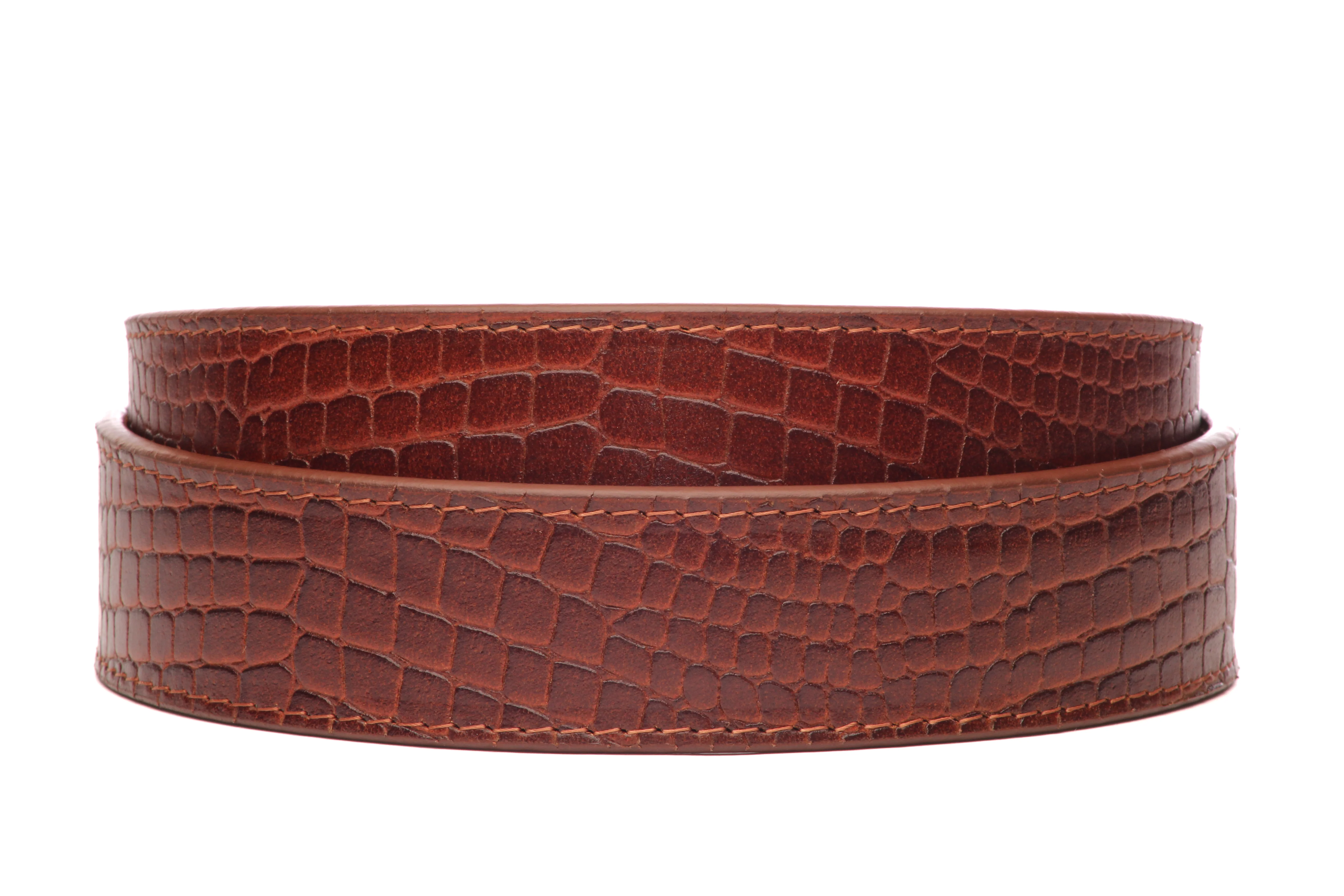 1.5" Crocuffalo Vegetable Tanned Leather - Image 33