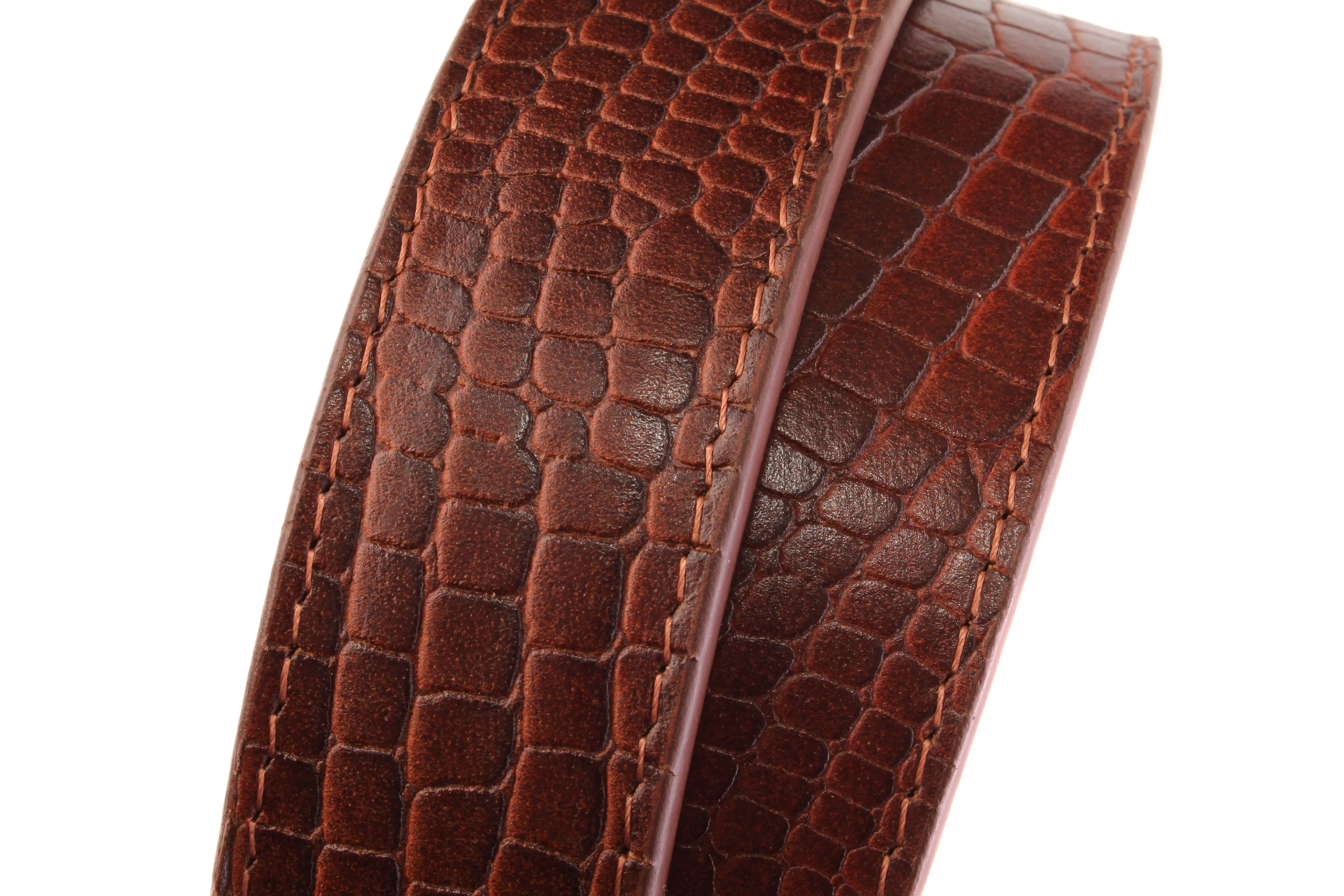 1.5" Crocuffalo Vegetable Tanned Leather - Image 35