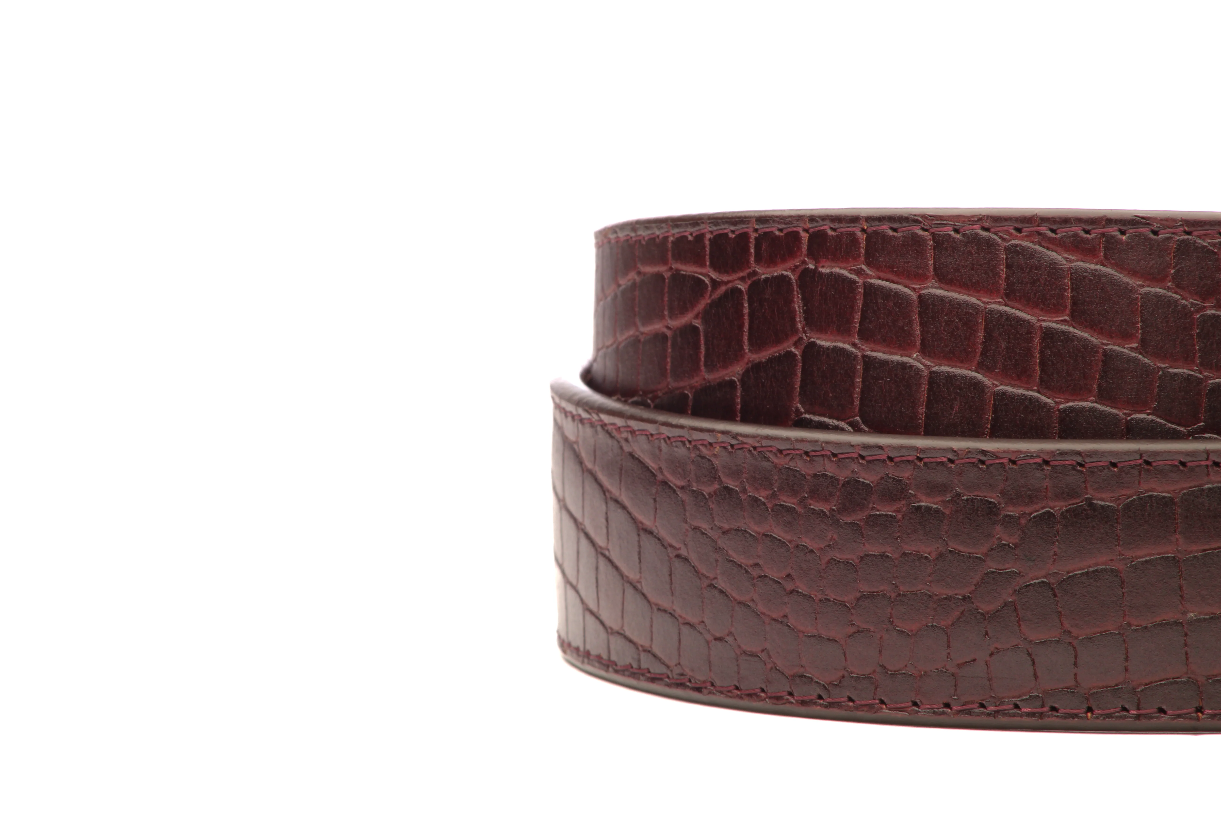 1.5" Crocuffalo Vegetable Tanned Leather - Image 6