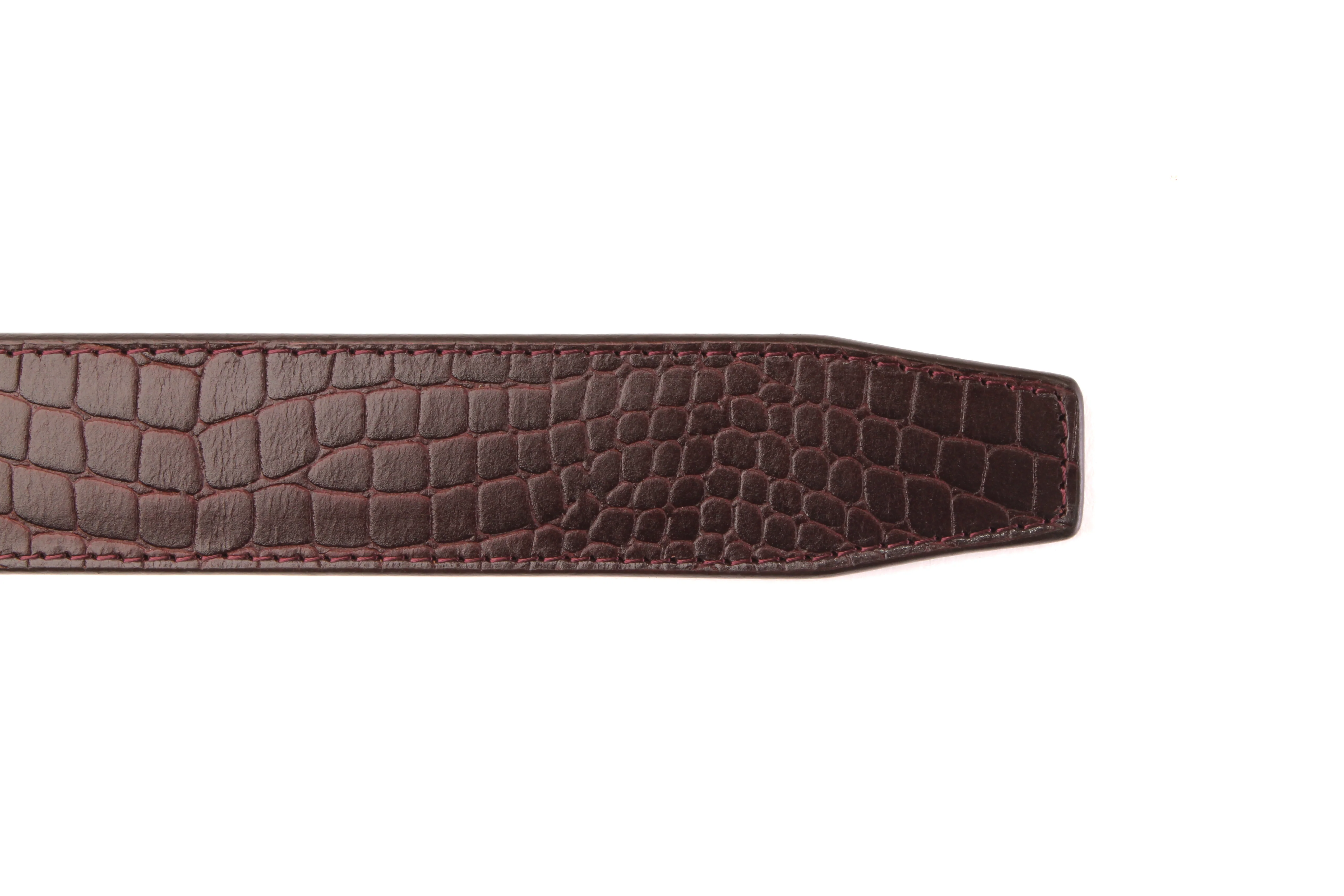 1.5" Crocuffalo Vegetable Tanned Leather - Image 8