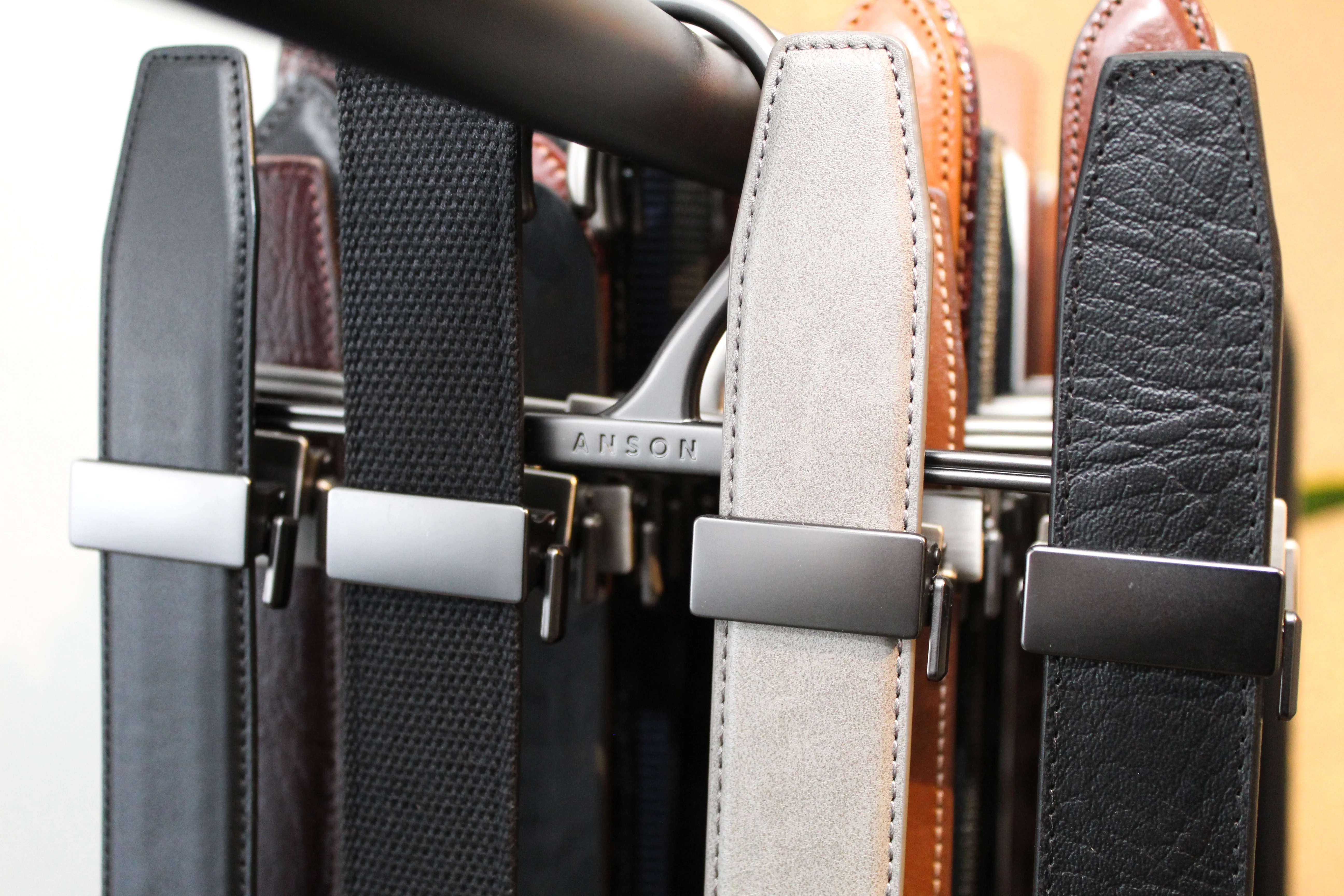 **LIMTED RELEASE** Anson Belt 4 Strap Hanger in Smoked Gunmetal - Image 10