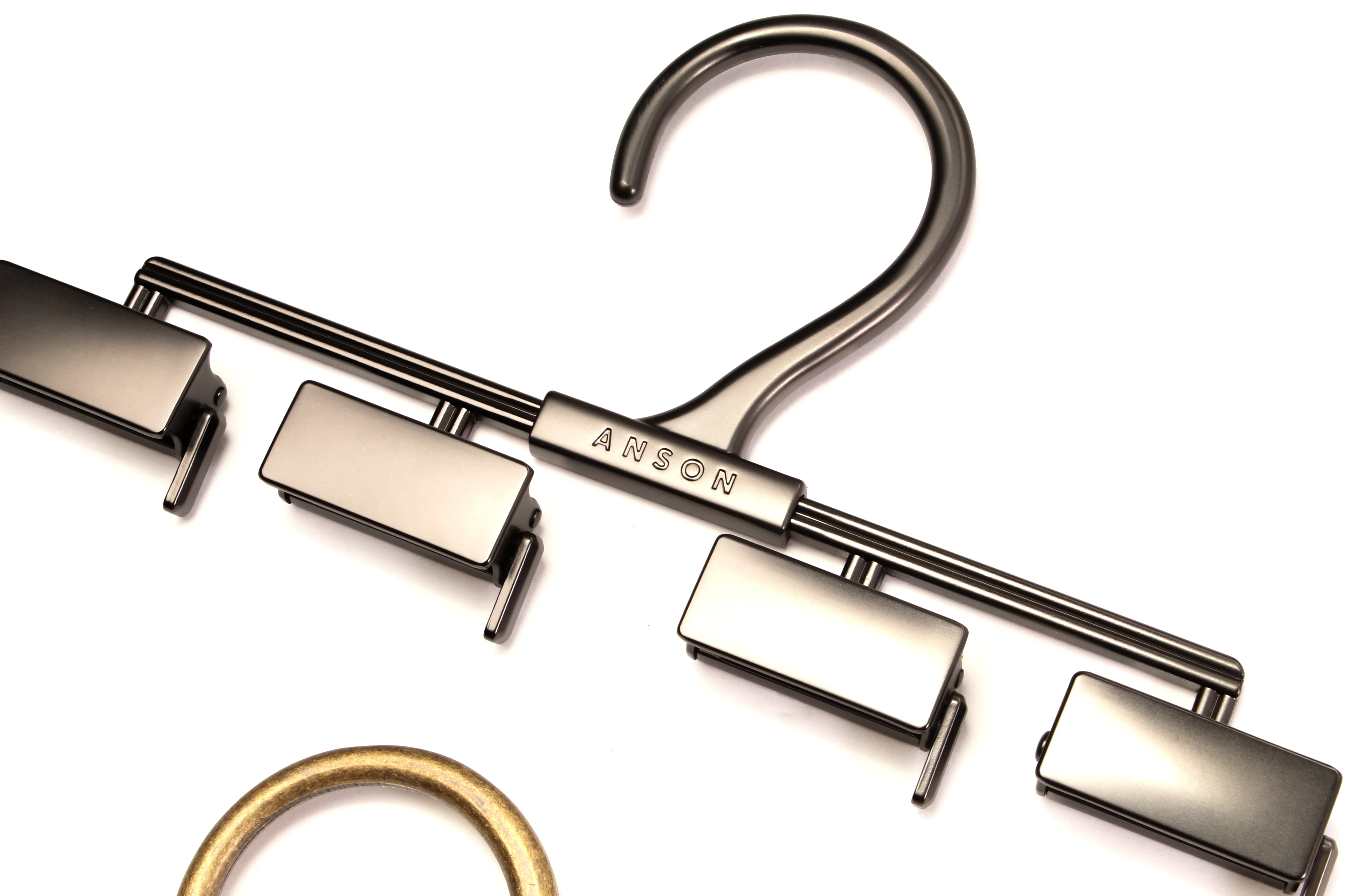 **LIMTED RELEASE** Anson Belt 4 Strap Hanger in Smoked Gunmetal - Image 5