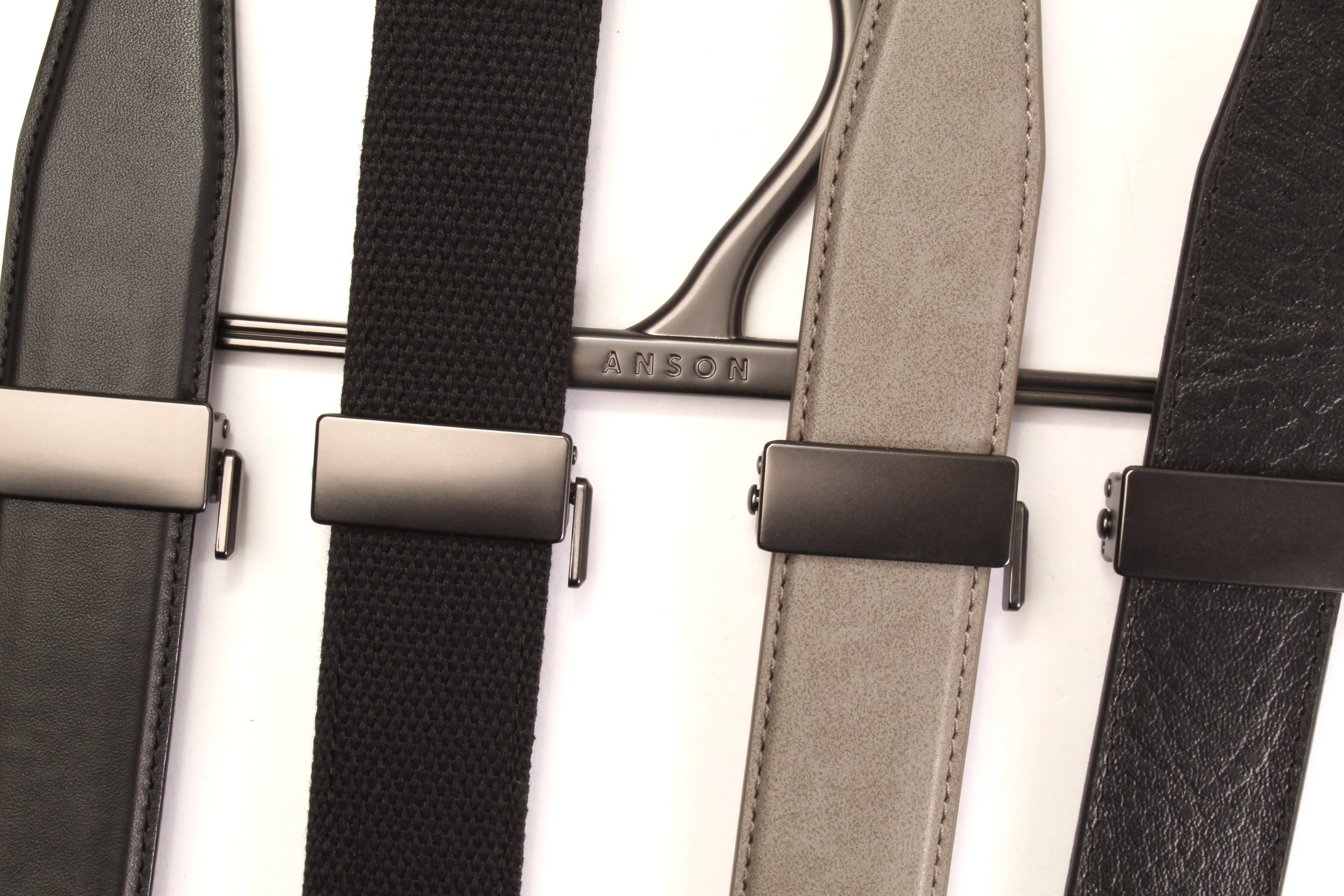 **LIMTED RELEASE** Anson Belt 4 Strap Hanger in Smoked Gunmetal - Image 6