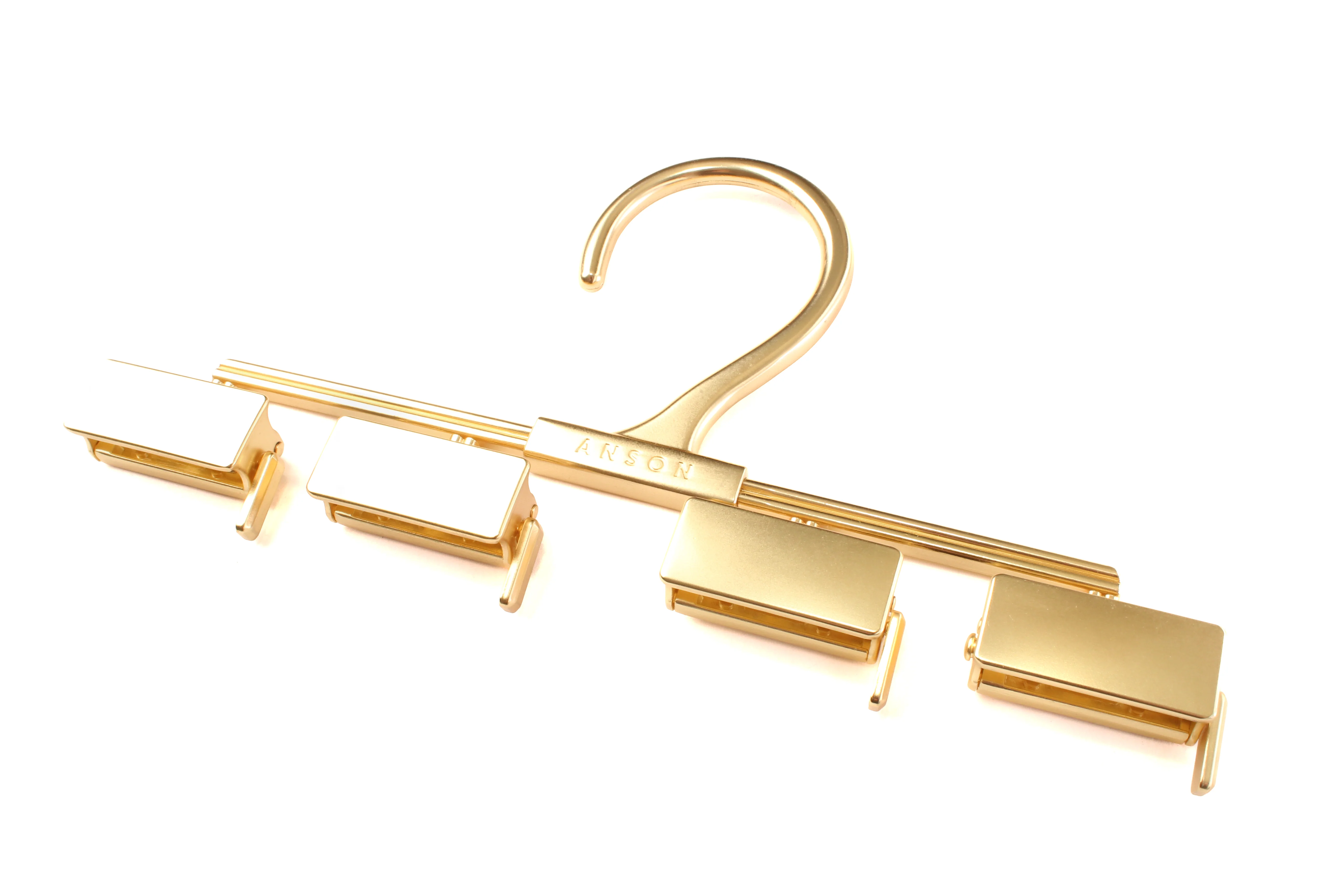**LIMTED RELEASE** Anson Belt 4 Strap Hanger in Matte Gold - Image 8